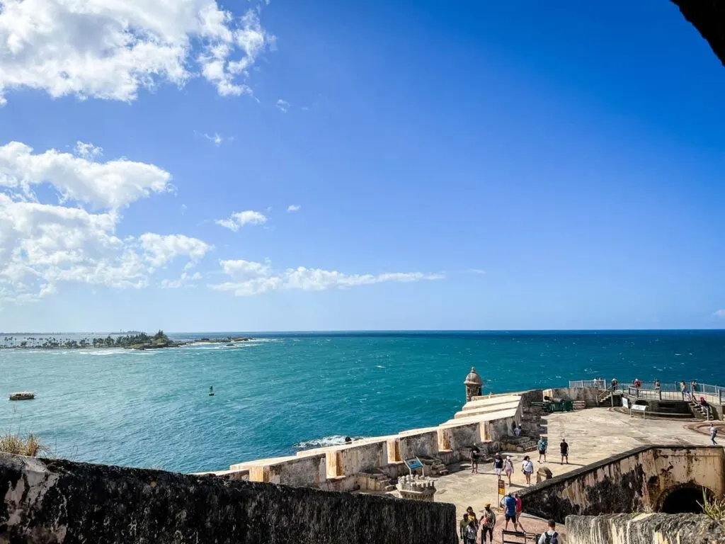 the views of the Caribbean Sea from El Morro are incredible.