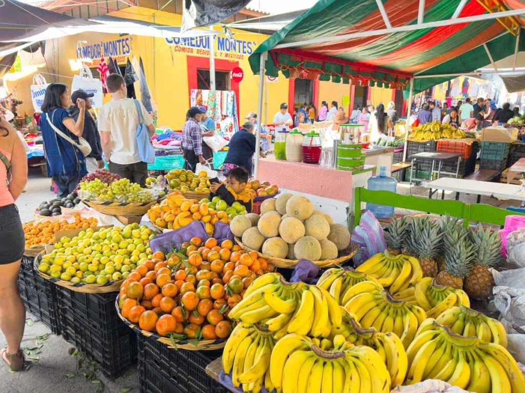 Mercado de Tlacolula is a colorful Sunday market an hour outside of Oaxaca.