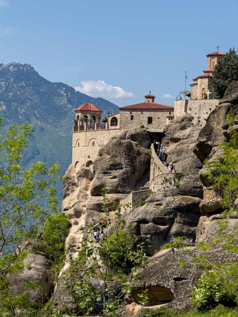 The Varlaam Monastery in Meteora, Greece.