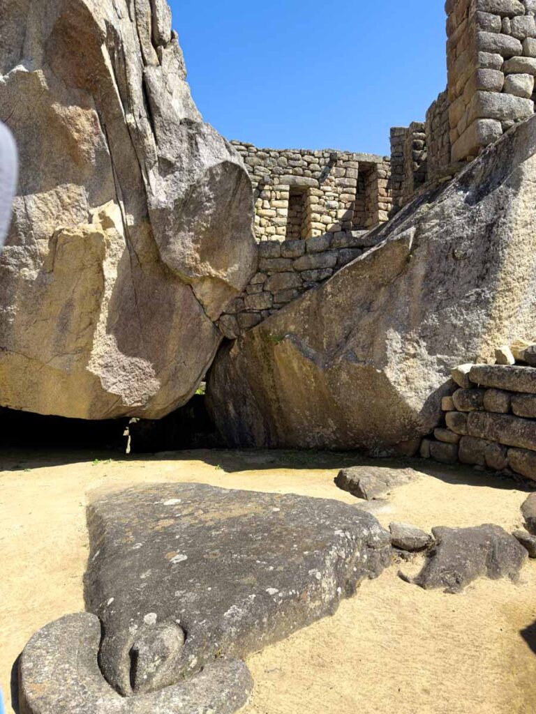 The Temple of the Condor - Circuit 3 - Machu Picchu, Peru.