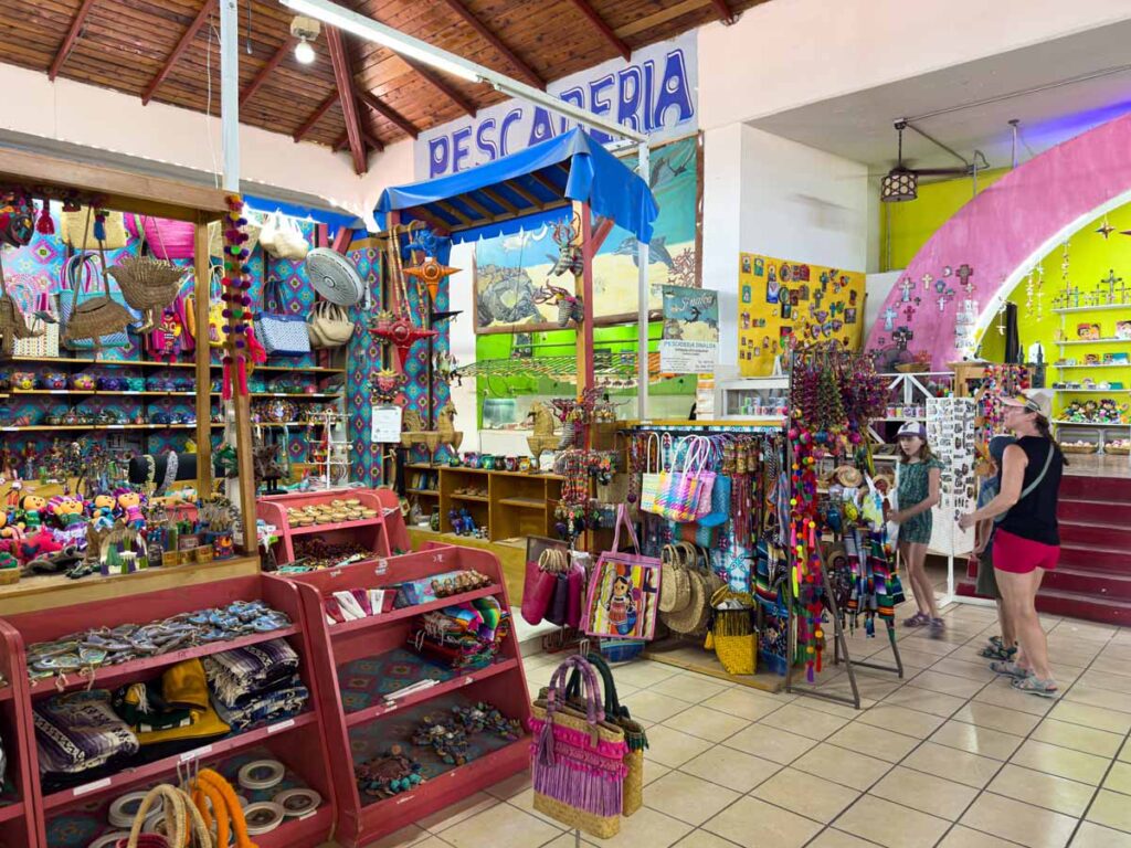 Celine Brewer, owner of the Family Can Travel blog, epxlores the Municipal Market Alberto A. Aramburo on a family trip to San Jose del Cabo, Mexico.