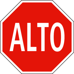 What You Need to Know About Driving in the Yucatan Peninsula, Mexico - Alto Sign
