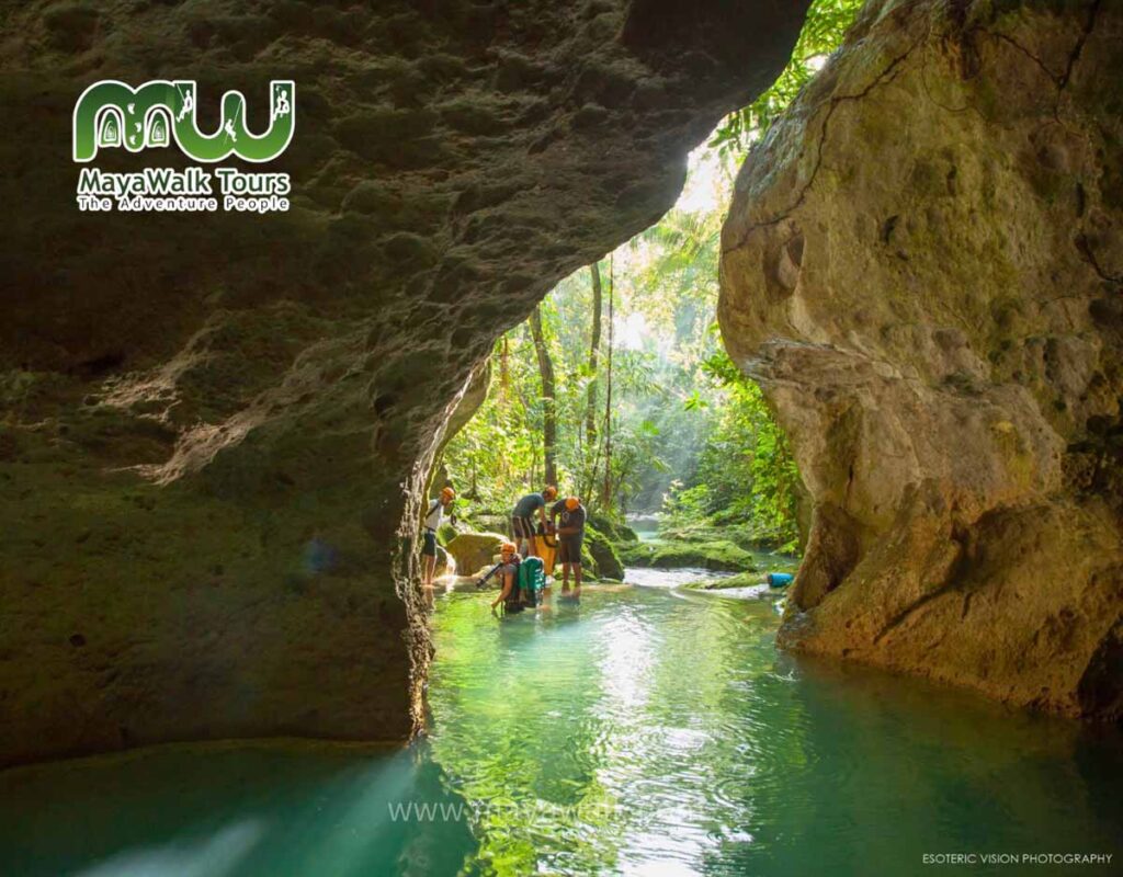 the entrance to the ATM Cave tour in Belize.