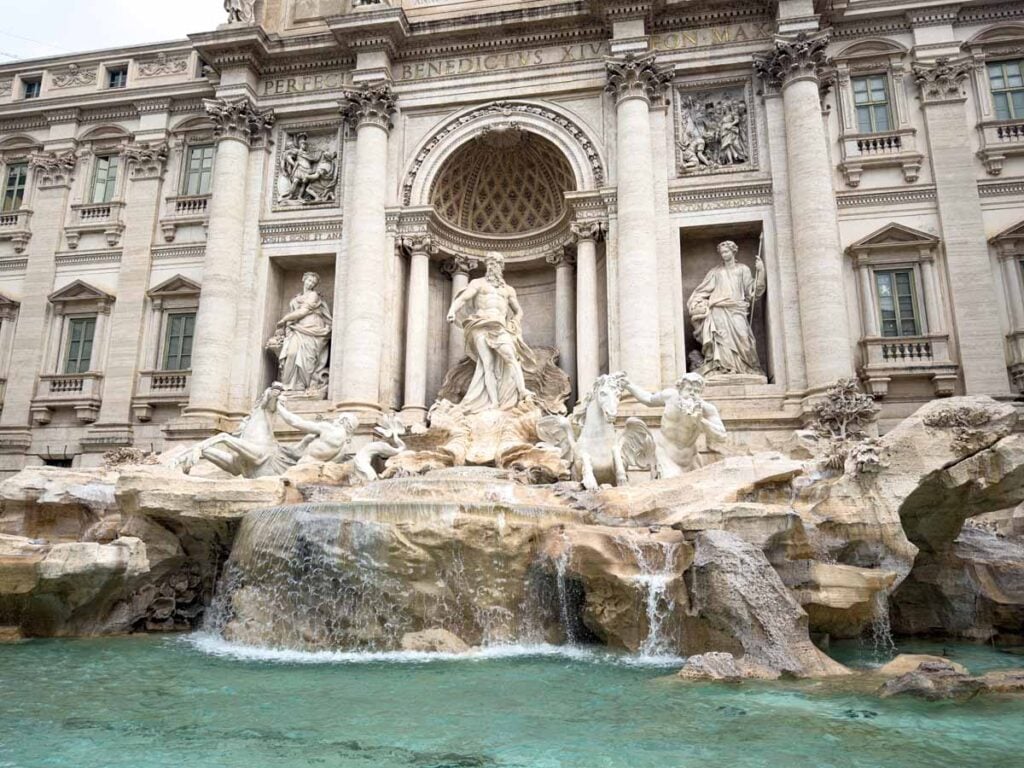 The Trevi Fountain, Rome, Italy.